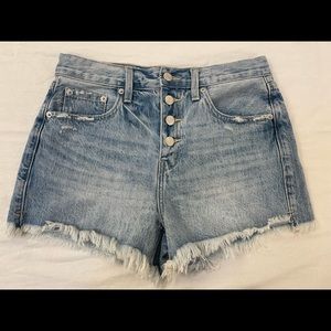 Pistola denim shorts never worn with tags